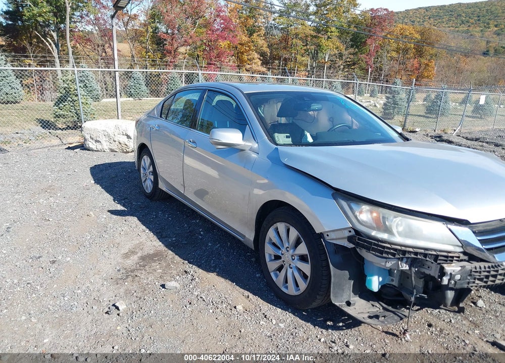 2014 HONDA ACCORD EX-L V-6 VIN: 1HGCR3F86EA003487