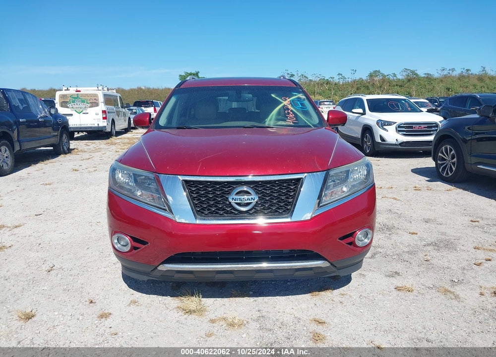 2015 PATHFINDER NISSAN  PLATINUM VIN: 5N1AR2MN8FC693527