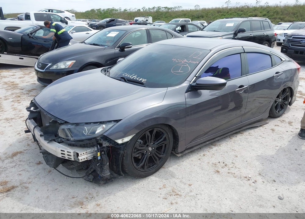 2017 HONDA CIVIC LX VIN: 19XFC2F50HE057673