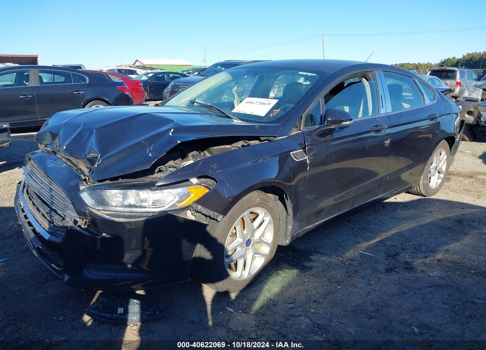 2013 FORD FUSION SE VIN: 3FA6P0H74DR211298