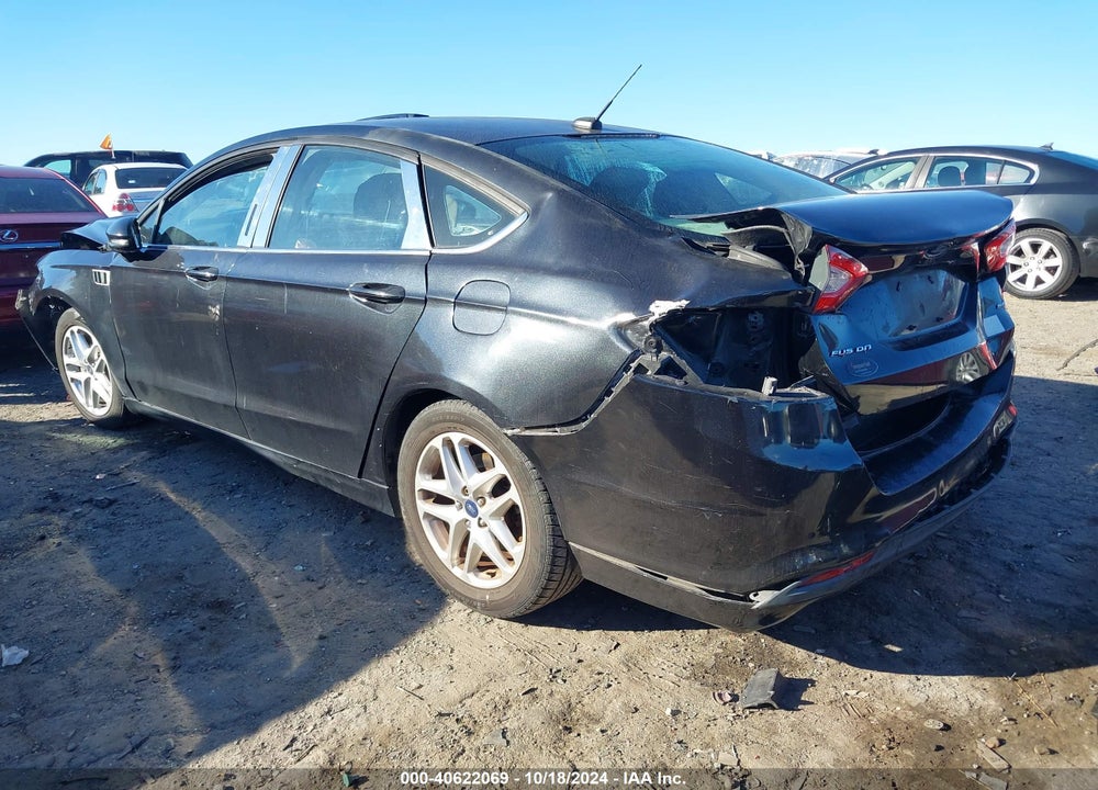2013 FORD FUSION SE VIN: 3FA6P0H74DR211298