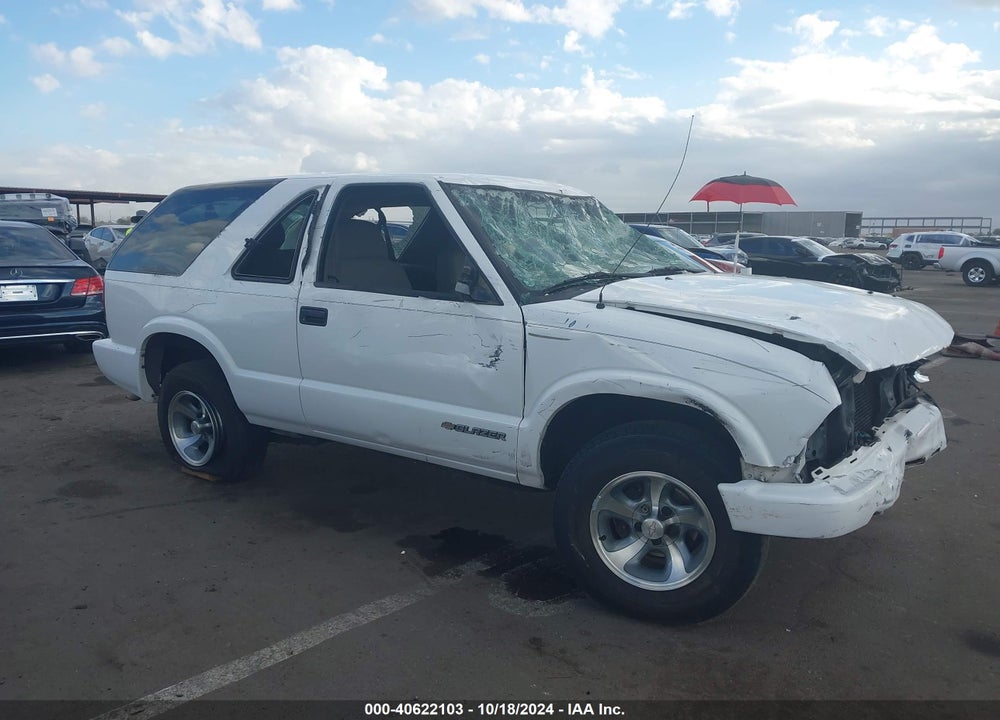 2004 CHEVROLET BLAZER LS VIN: 1GNCS18X84K152995