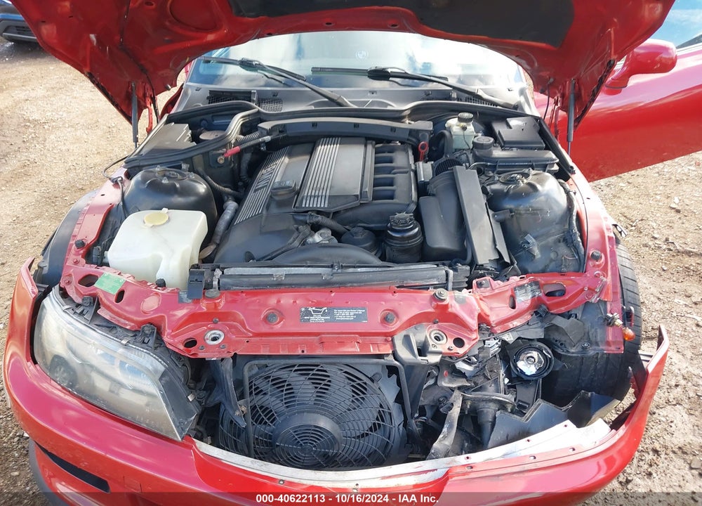 2002 BMW Z3 2.5I VIN: 4USCN33492LM06949