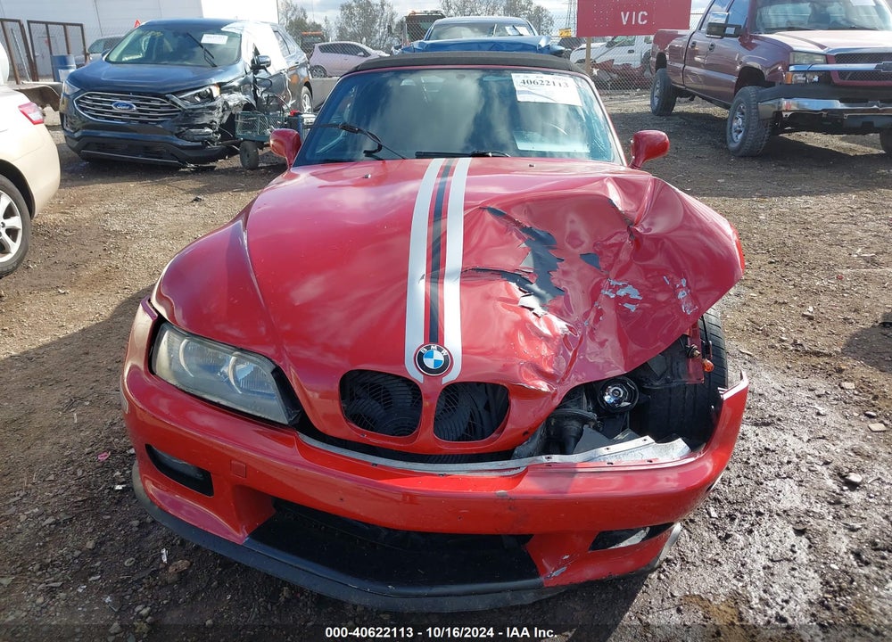 2002 BMW Z3 2.5I VIN: 4USCN33492LM06949