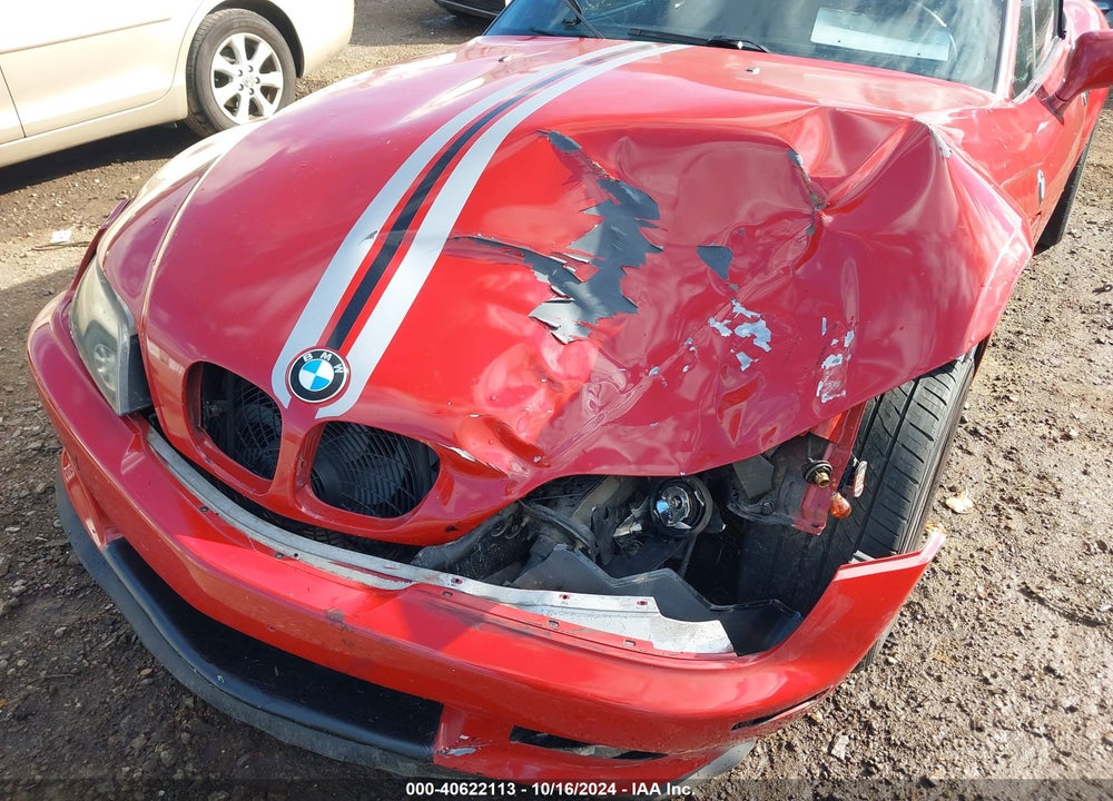 2002 BMW Z3 2.5I VIN: 4USCN33492LM06949