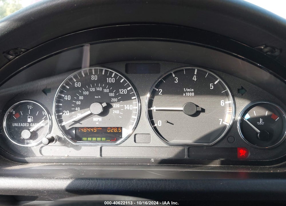 2002 BMW Z3 2.5I VIN: 4USCN33492LM06949