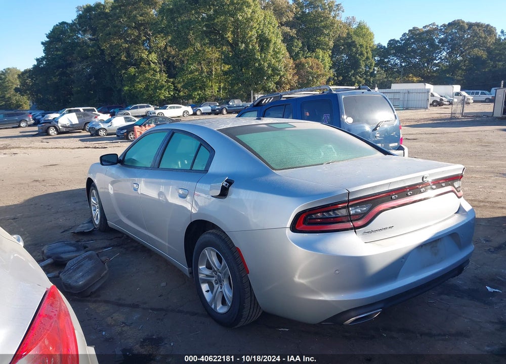 2019 DODGE CHARGER SXT RWD VIN: 2C3CDXBG4KH721137