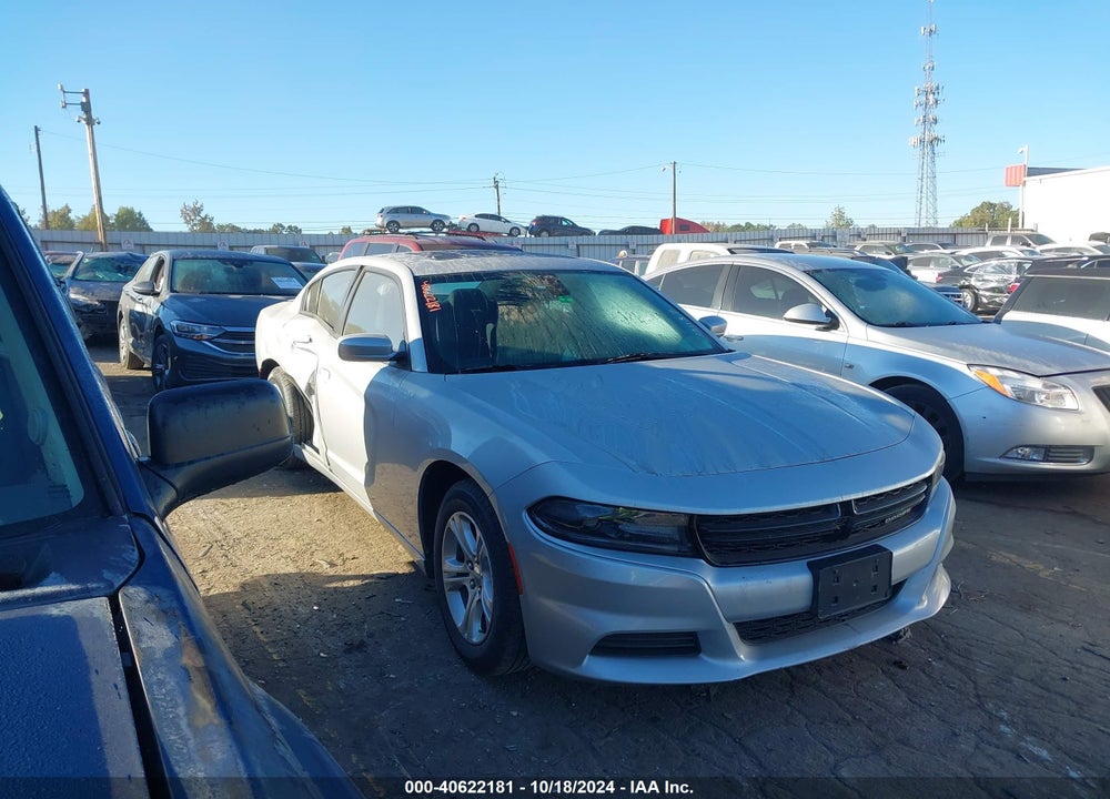 2019 DODGE CHARGER SXT RWD VIN: 2C3CDXBG4KH721137