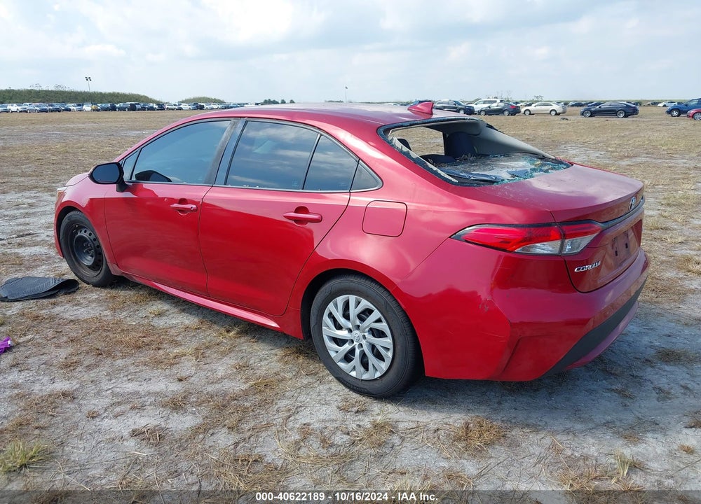 2020 TOYOTA COROLLA LE VIN: 5YFEPRAE6LP043154