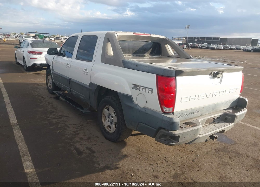 2003 CHEVROLET AVALANCHE 1500 VIN: 3GNEC13T03G270877
