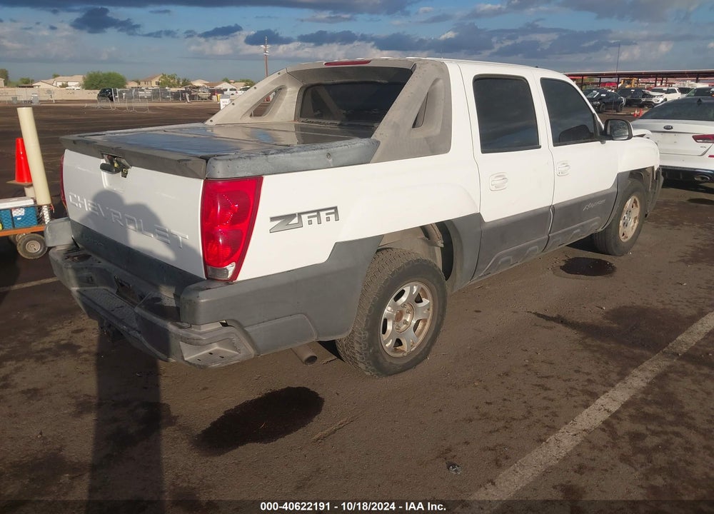 2003 CHEVROLET AVALANCHE 1500 VIN: 3GNEC13T03G270877