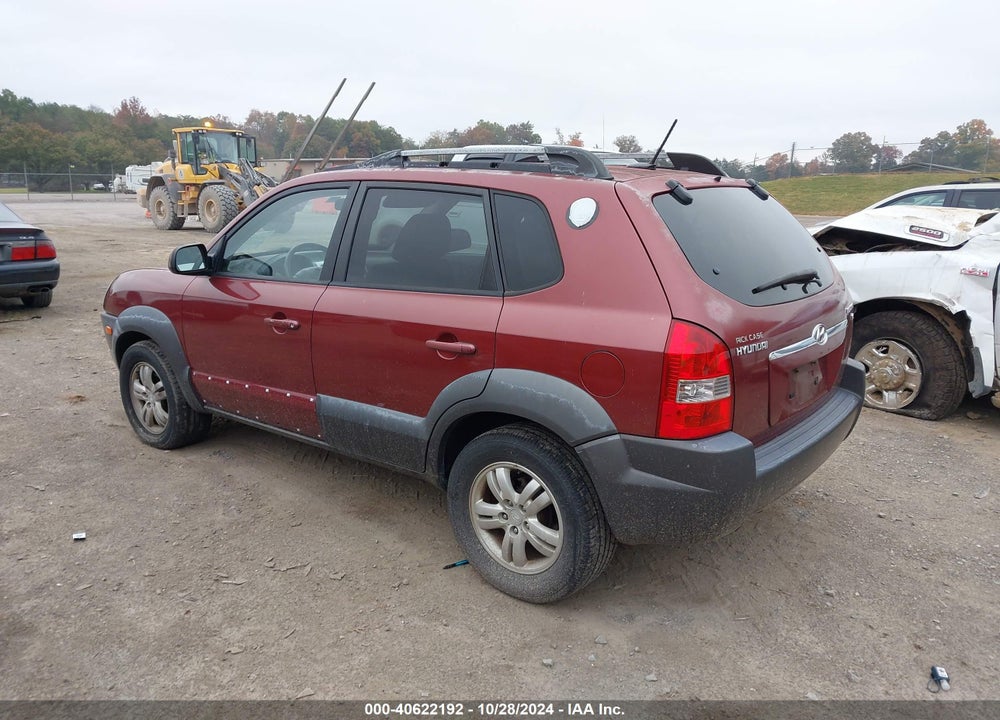 2008 HYUNDAI TUCSON LIMITED V6/SE VIN: KM8JN12D68U888894