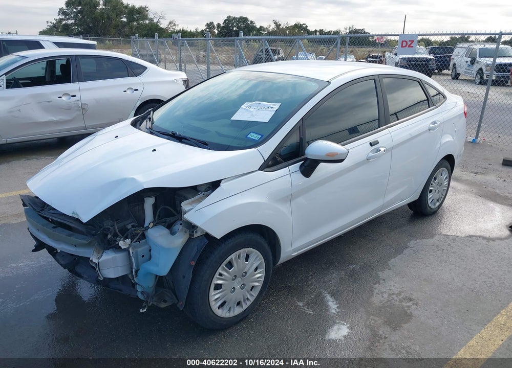 2017 FORD FIESTA S VIN: 3FADP4AJ0HM103963