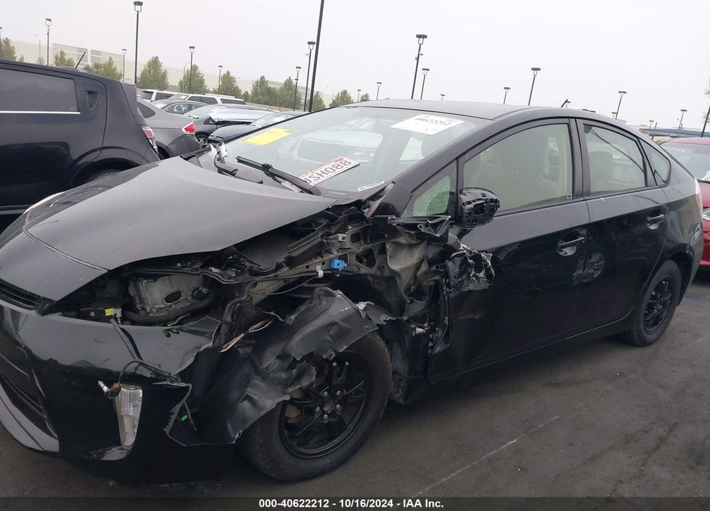2013 TOYOTA PRIUS THREE VIN: JTDKN3DU5D0352540