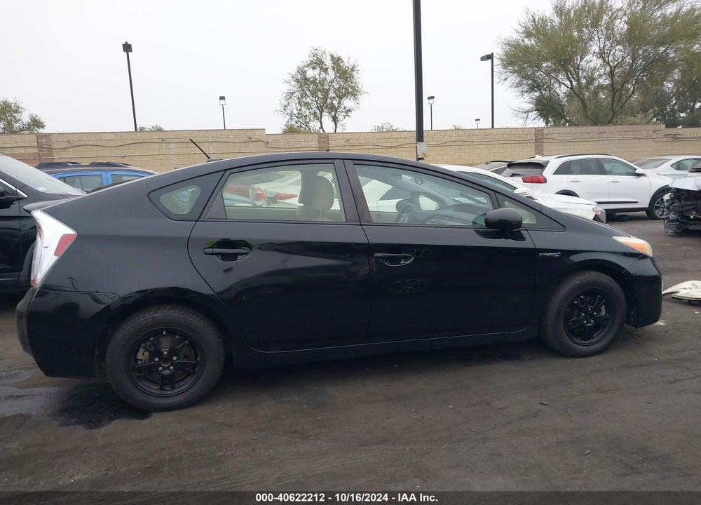 2013 TOYOTA PRIUS THREE VIN: JTDKN3DU5D0352540