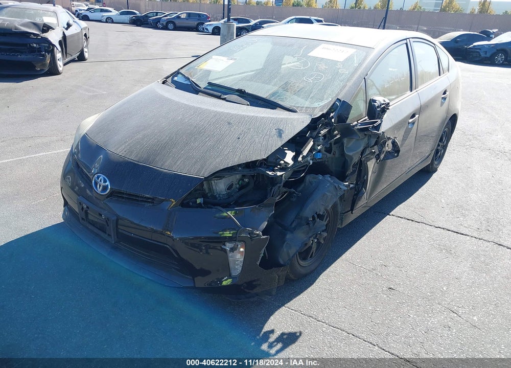 2013 TOYOTA PRIUS THREE VIN: JTDKN3DU5D0352540