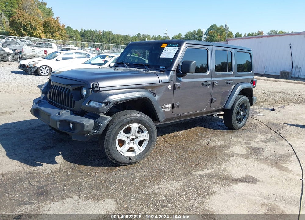 2020 JEEP WRANGLER UNLIMITED SPORT S 4X4 VIN: 1C4HJXDN3LW269531