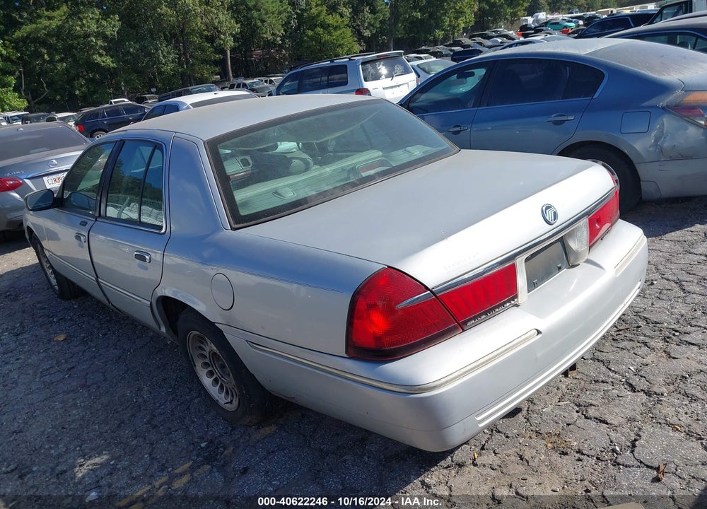 2001 MERCURY GRAND MARQUIS LS VIN: 2MEFM75WX1X666935