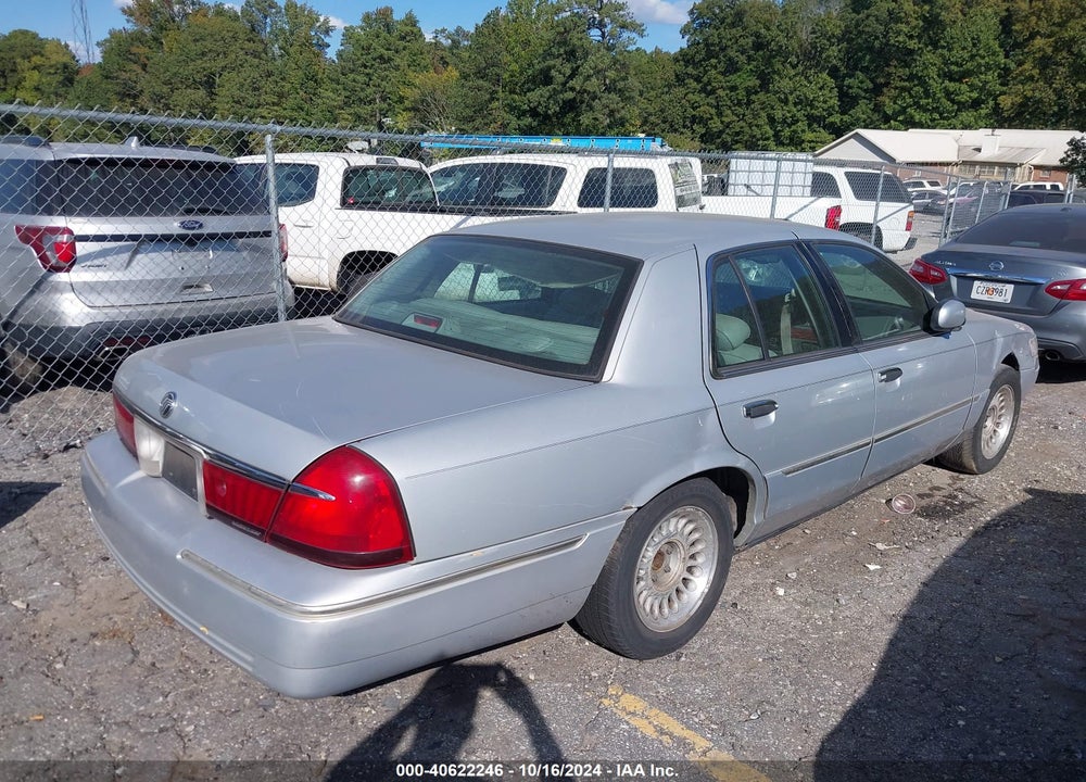 2001 MERCURY GRAND MARQUIS LS VIN: 2MEFM75WX1X666935