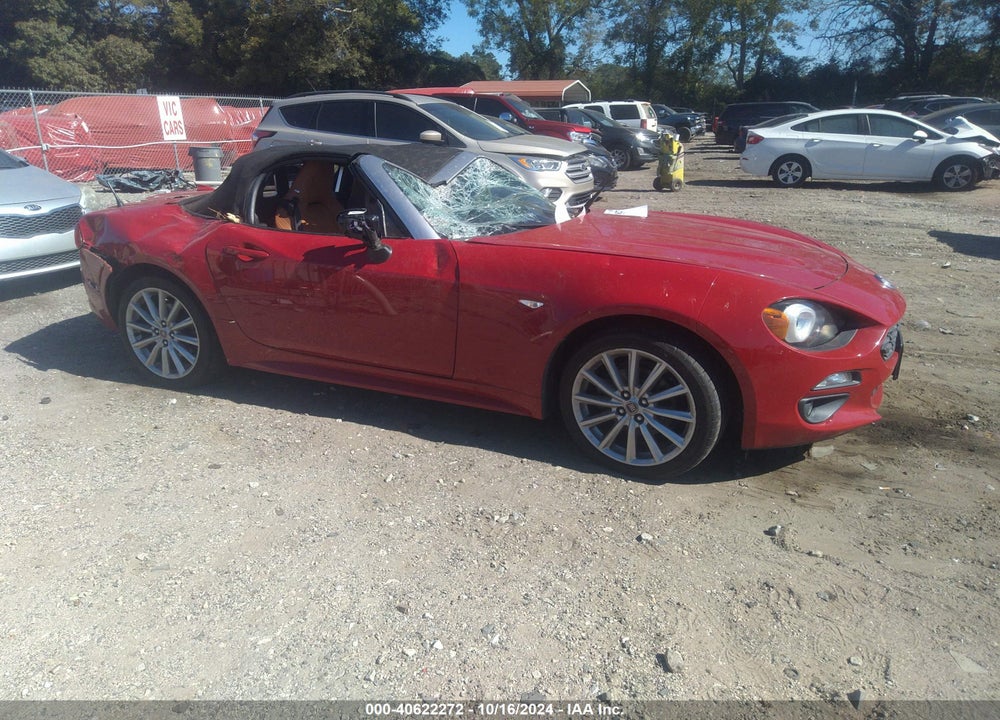 2019 FIAT 124 SPIDER LUSSO VIN: JC1NFAEK5K0141828