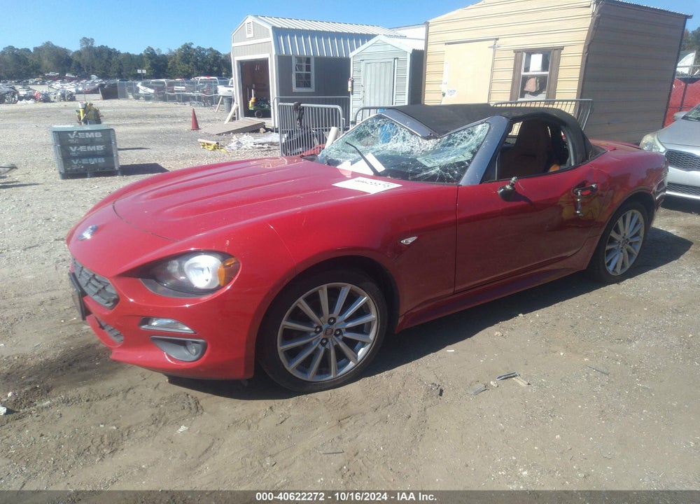 2019 FIAT 124 SPIDER LUSSO VIN: JC1NFAEK5K0141828