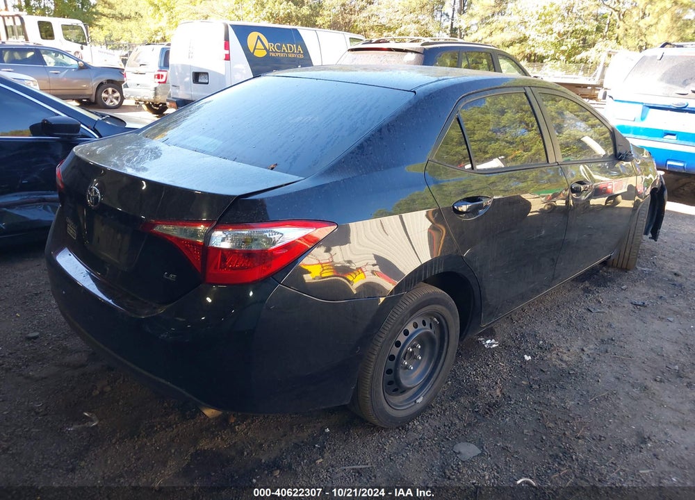 2016 TOYOTA COROLLA LE VIN: 2T1BURHE1GC484231