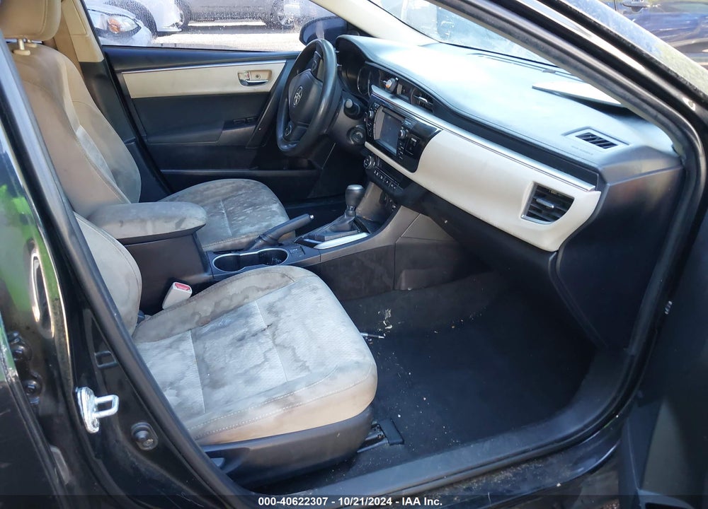 2016 TOYOTA COROLLA LE VIN: 2T1BURHE1GC484231