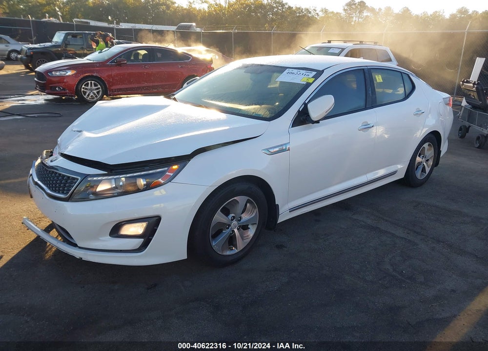 2014 KIA OPTIMA HYBRID LX VIN: KNAGM4AD2E5068108