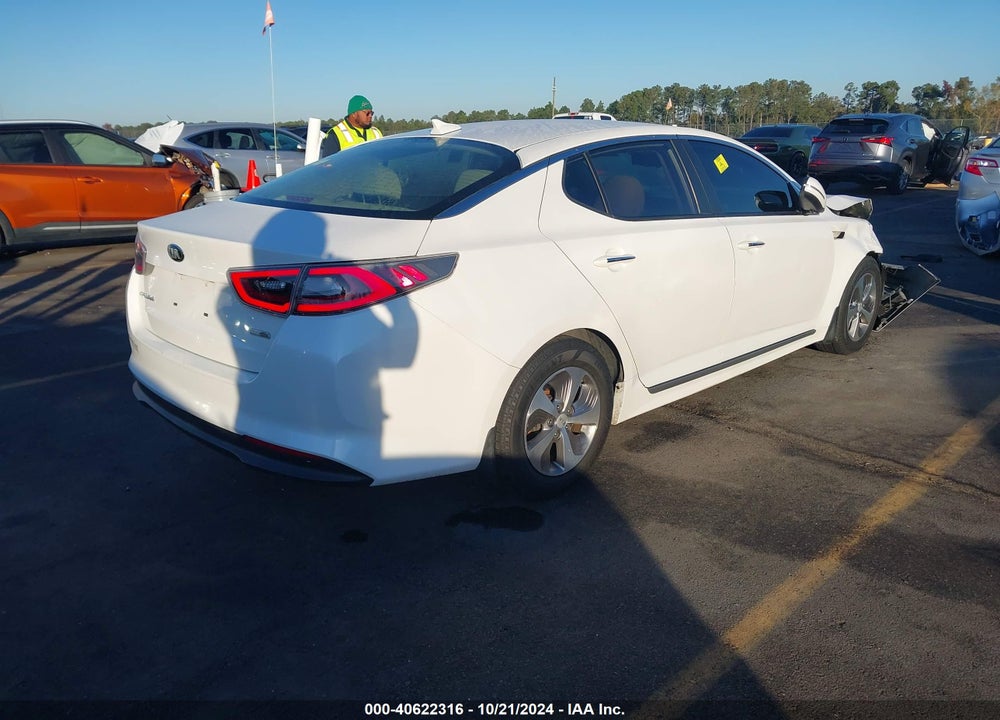 2014 KIA OPTIMA HYBRID LX VIN: KNAGM4AD2E5068108