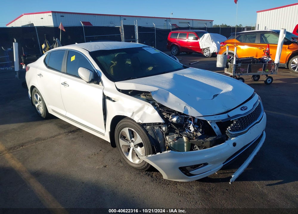 2014 KIA OPTIMA HYBRID LX VIN: KNAGM4AD2E5068108