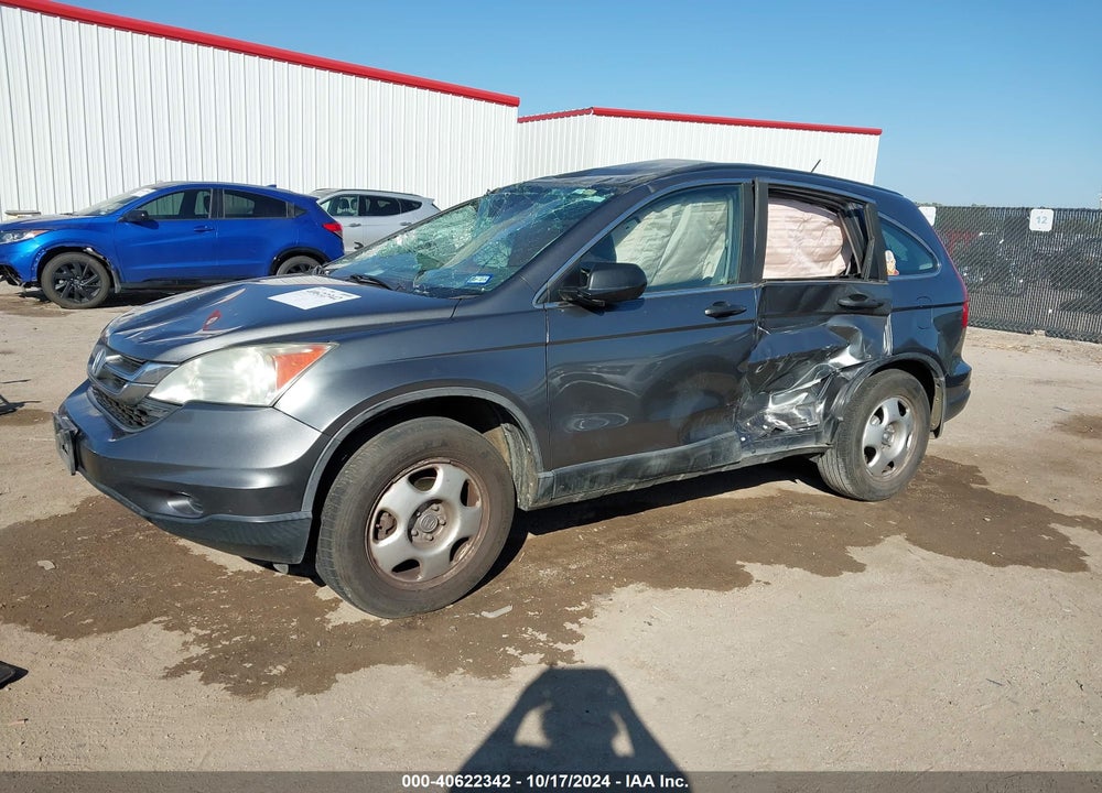 2011 HONDA CR-V LX VIN: 5J6RE4H38BL093716
