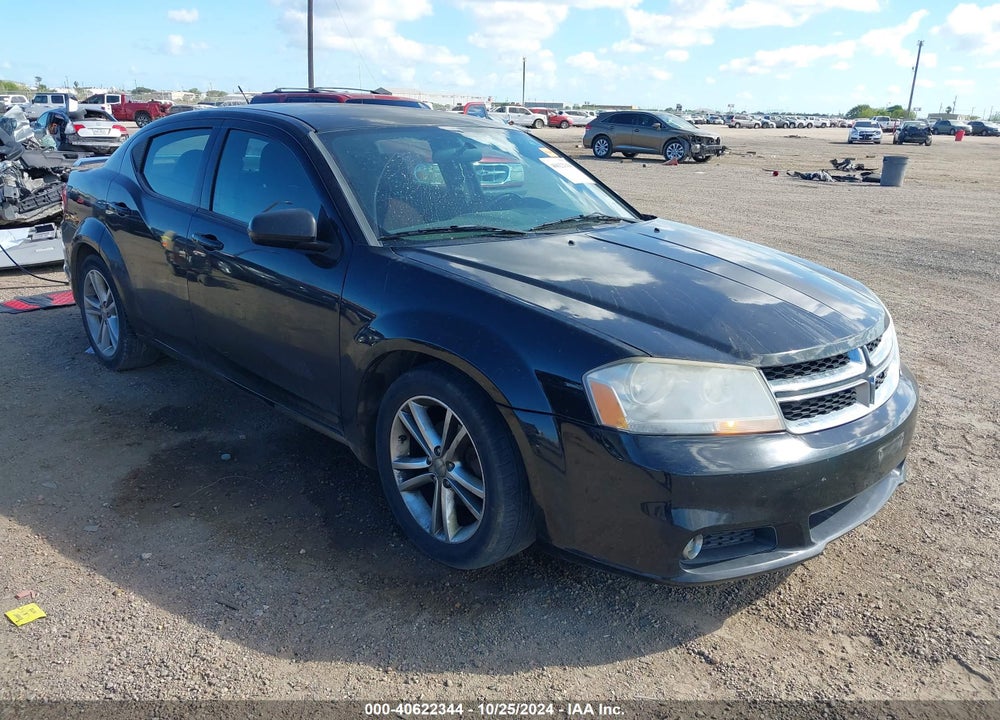 2011 DODGE AVENGER MAINSTREET VIN: 1B3BD1FG3BN543857