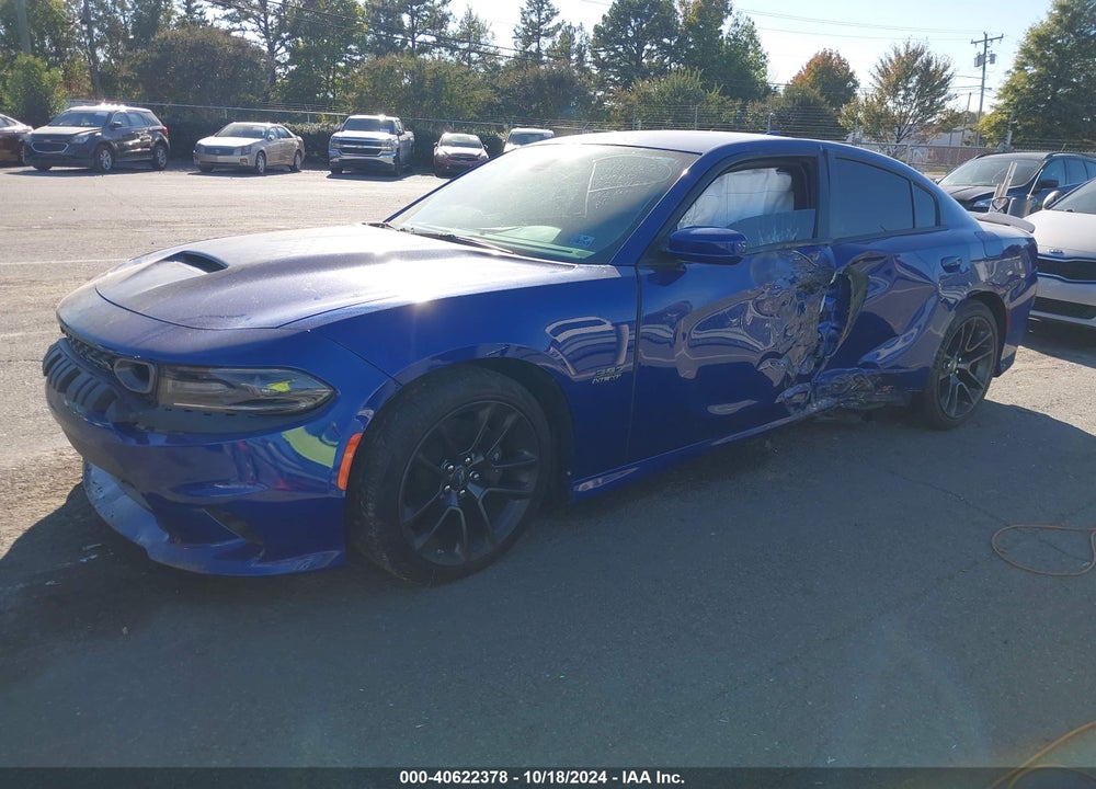 2020 DODGE CHARGER SCAT PACK RWD VIN: 2C3CDXGJXLH234837