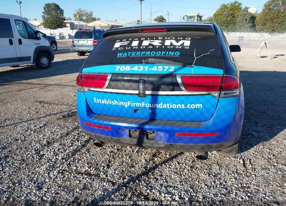 2012 LINCOLN MKX VIN: 2LMDJ8JK5CBL09611