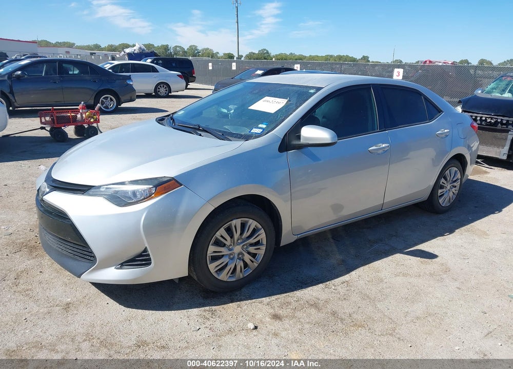 2019 TOYOTA COROLLA LE VIN: 5YFBURHE7KP895755