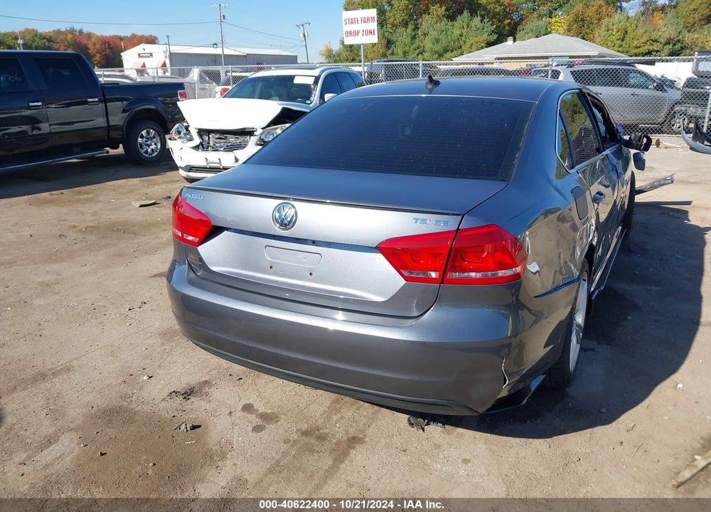 2014 VOLKSWAGEN PASSAT 1.8T SE VIN: 1VWBS7A34EC100108