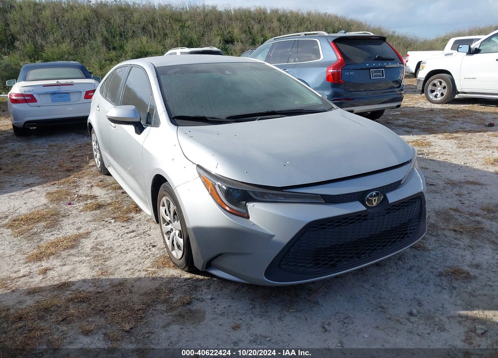 2022 TOYOTA COROLLA LE VIN: JTDEPMAE9NJ225201