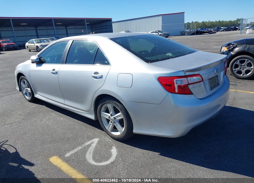 2012 TOYOTA CAMRY SE VIN: 4T1BF1FK1CU083081