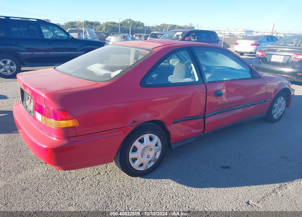 1998 HONDA CIVIC DX VIN: 1HGEJ6124WL130104