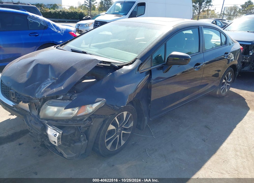 2014 HONDA CIVIC EX VIN: 19XFB2F84EE029030