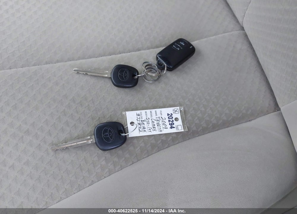 2009 TOYOTA CAMRY VIN: 4T1BE46K99U877842