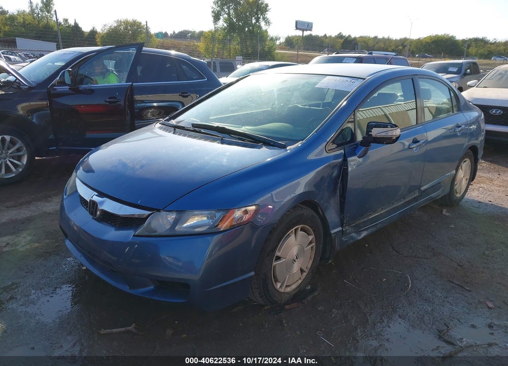 2009 HONDA CIVIC HYBRID VIN: JHMFA36229S009400