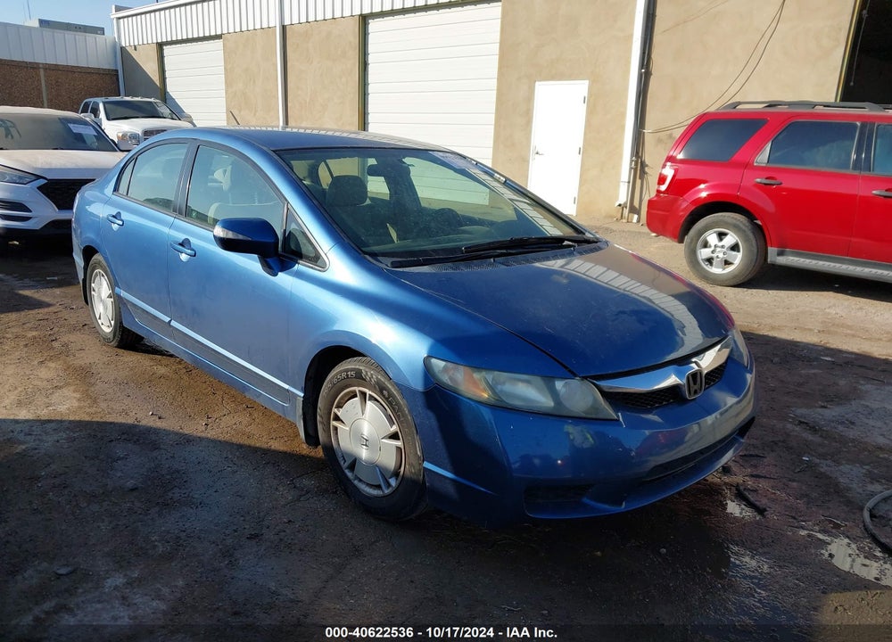 2009 HONDA CIVIC HYBRID VIN: JHMFA36229S009400