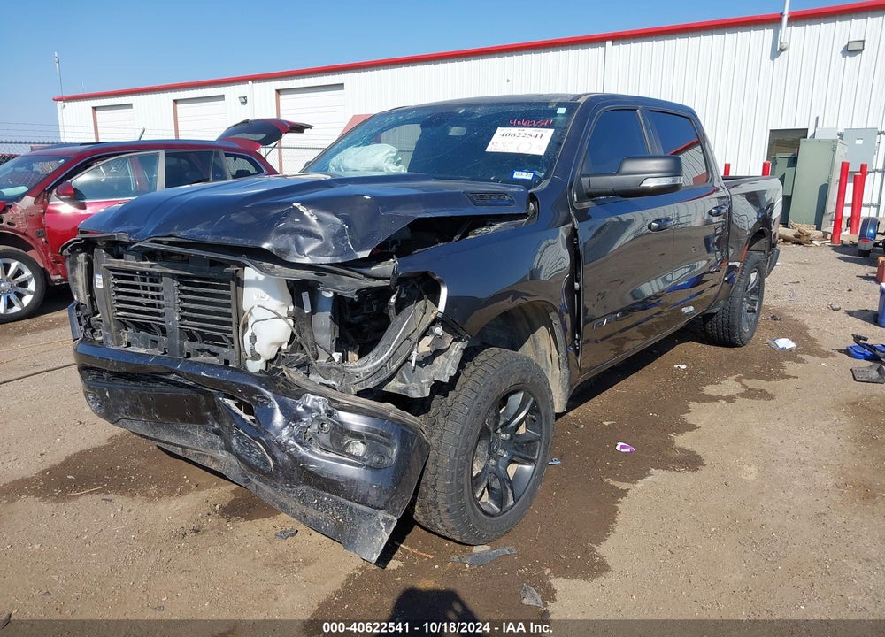 2022 RAM 1500 LONE STAR 4X4 5'7 BOX VIN: 1C6SRFFT8NN194166
