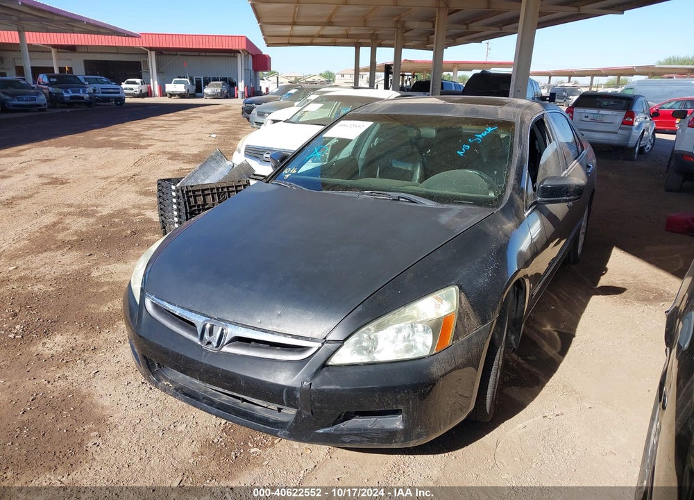 2007 HONDA ACCORD 3.0 EX VIN: 1HGCM66827A092011