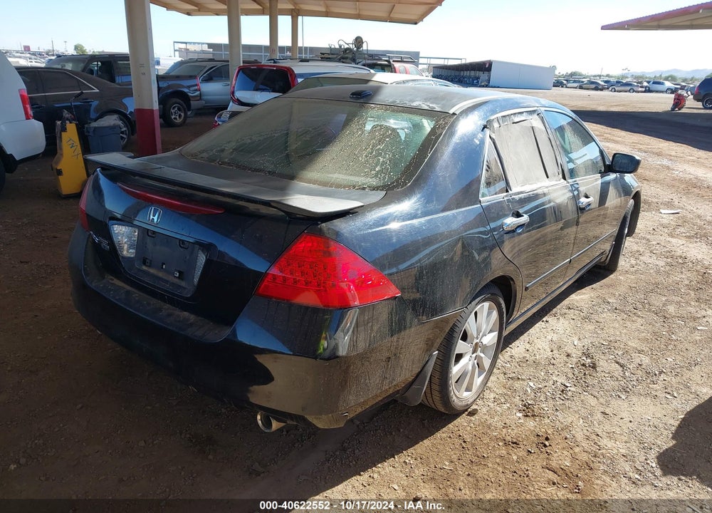 2007 HONDA ACCORD 3.0 EX VIN: 1HGCM66827A092011