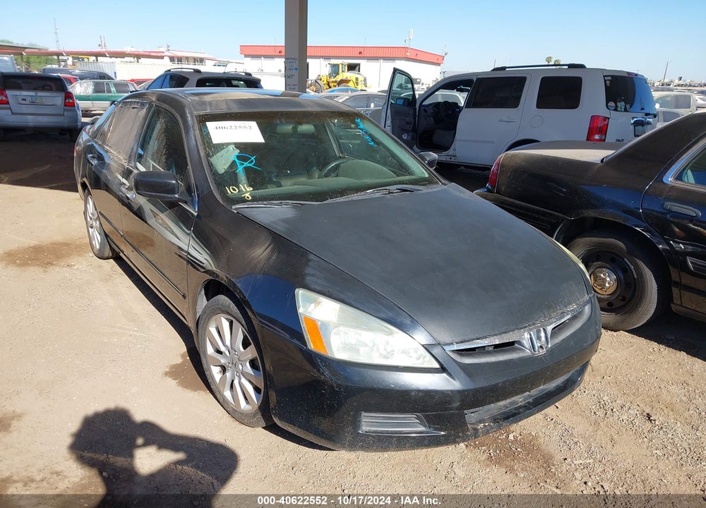 2007 HONDA ACCORD 3.0 EX VIN: 1HGCM66827A092011