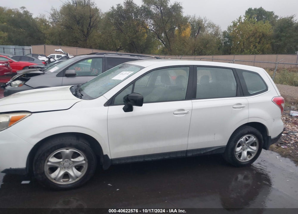 2014 SUBARU FORESTER 2.5I VIN: JF2SJAAC0EG449537