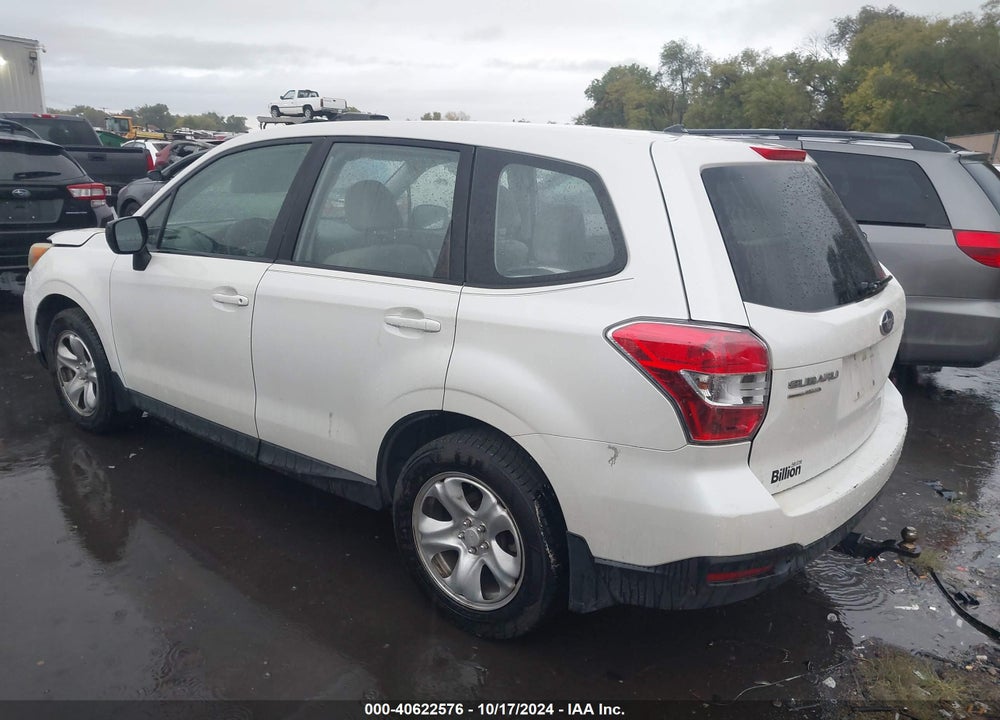2014 SUBARU FORESTER 2.5I VIN: JF2SJAAC0EG449537