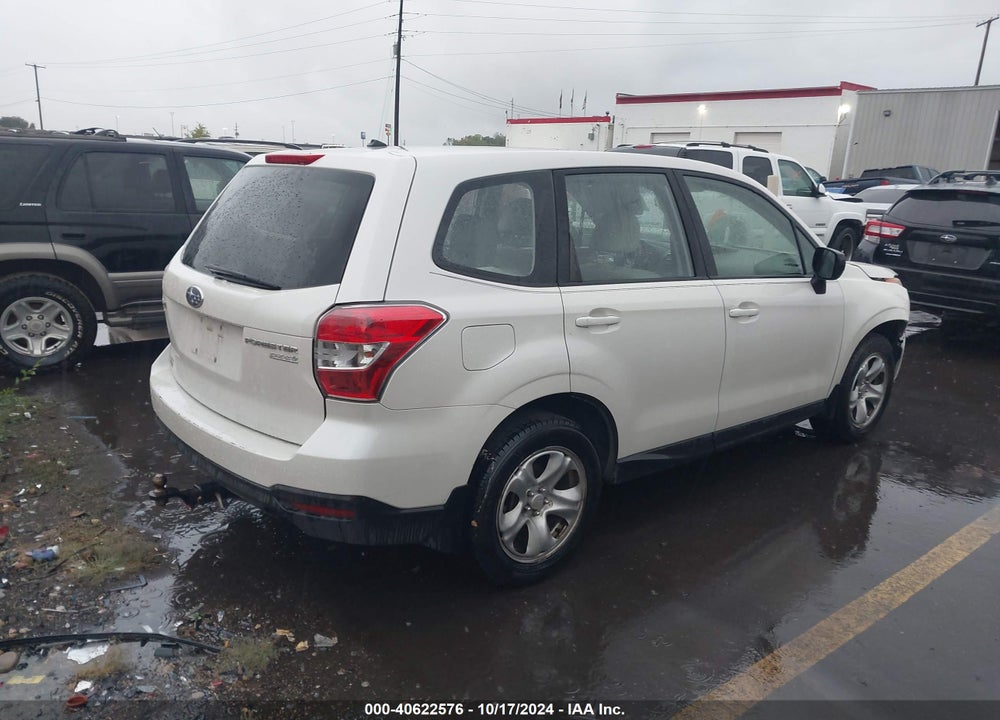 2014 SUBARU FORESTER 2.5I VIN: JF2SJAAC0EG449537